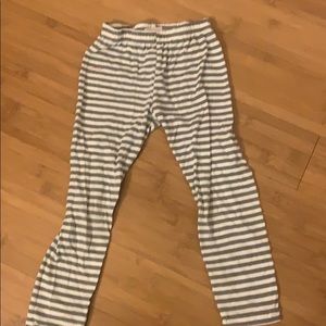 Striped leggings